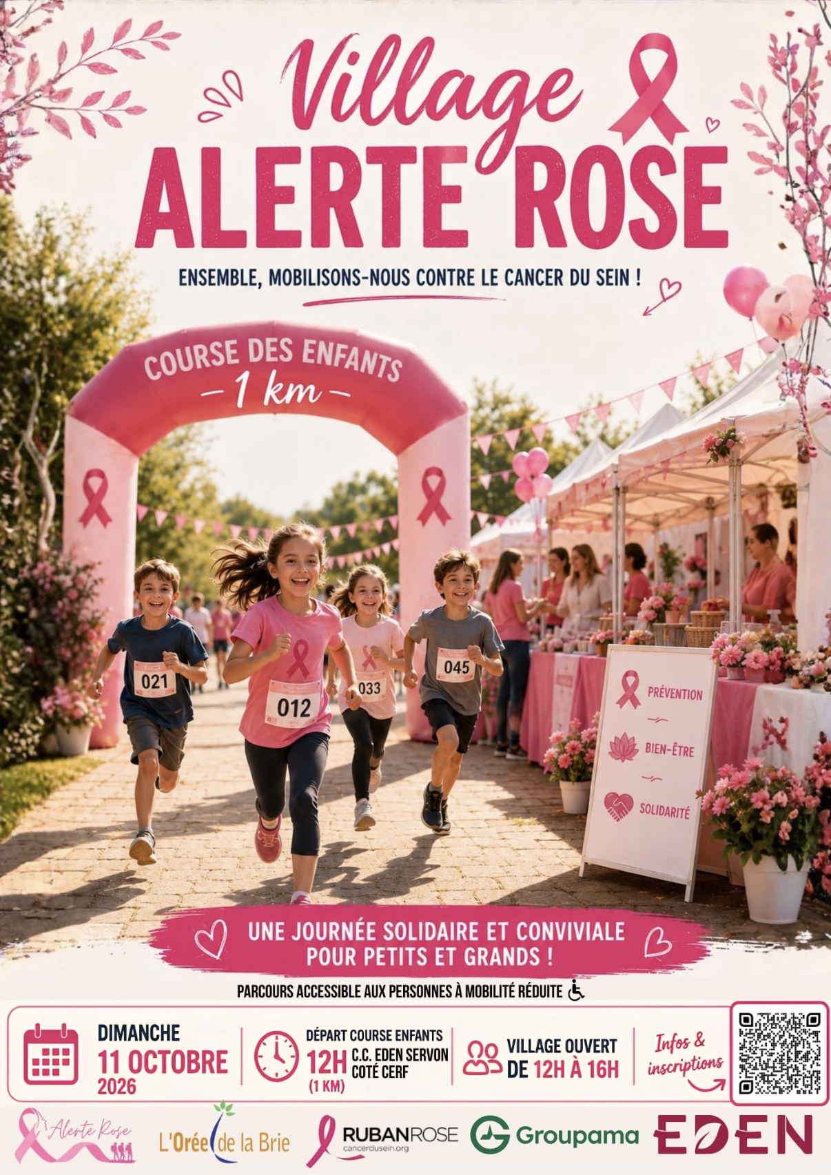 Course Enfants 11 octobre 2026